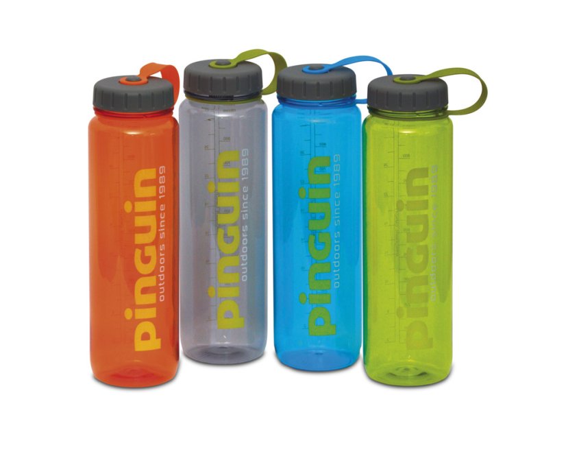 Pinguin | Tritan Bottle Slim 1L - Farba: Modrá