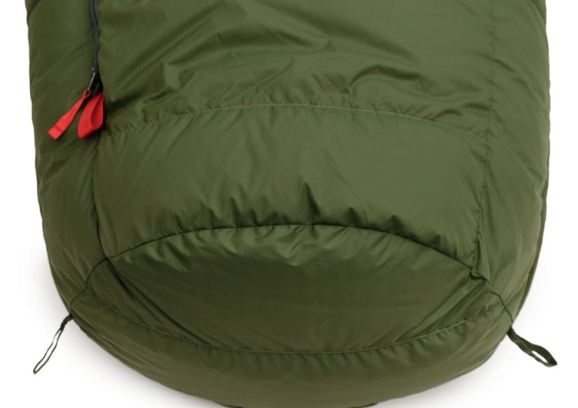 Warmpeace | Horizont 1400 - Strana zipsu: Ľavá, Farba spacáku: Riffle Green, Výška postavy: 170 cm