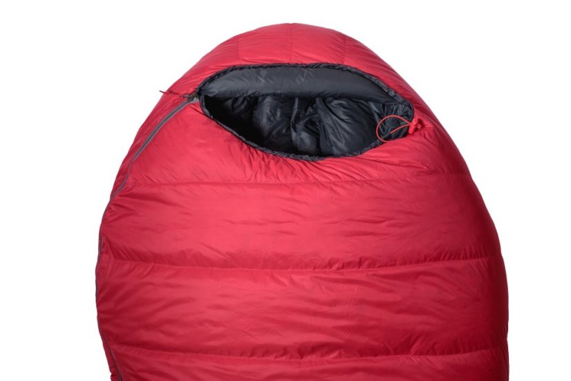 Warmpeace | Solitaire 1000 - Strana zipsu: Pravá, Farba spacáku: Ribbon Red, Výška postavy: 180 cm