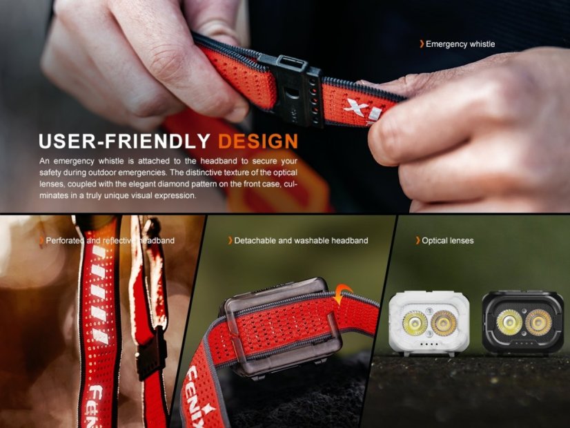 Fenix HL18R-T V2.0 - Farba: Biela