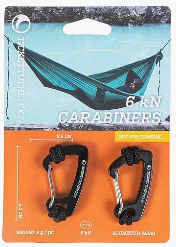 TTTM | Carabiner - Farba: Black 10 kN