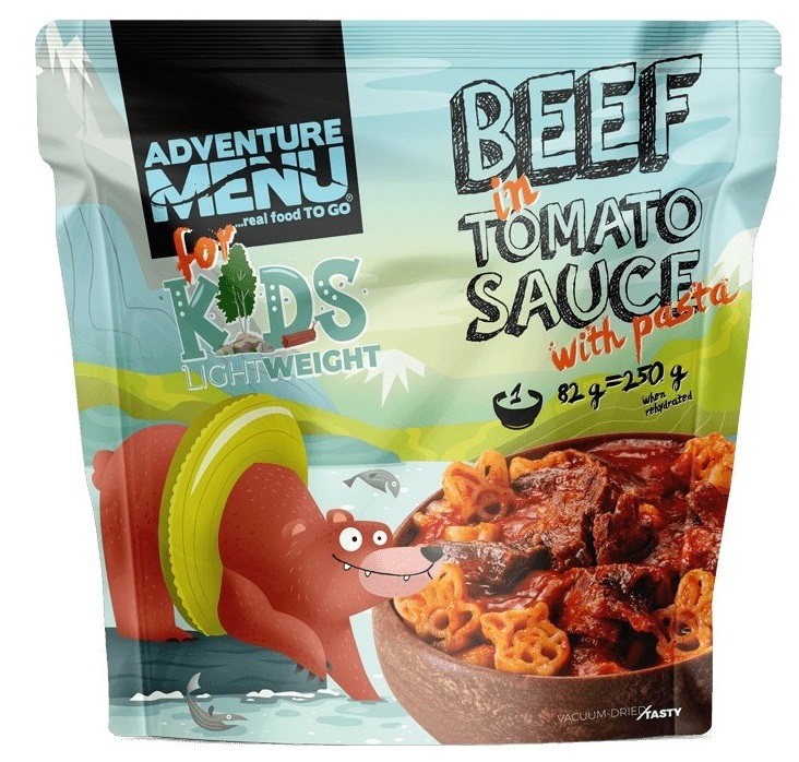 Adventure Menu |  Hovädzie v omáčke KIDS