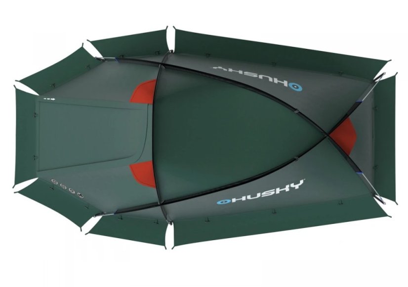 Husky | Flame 2 - Farba: Zelená