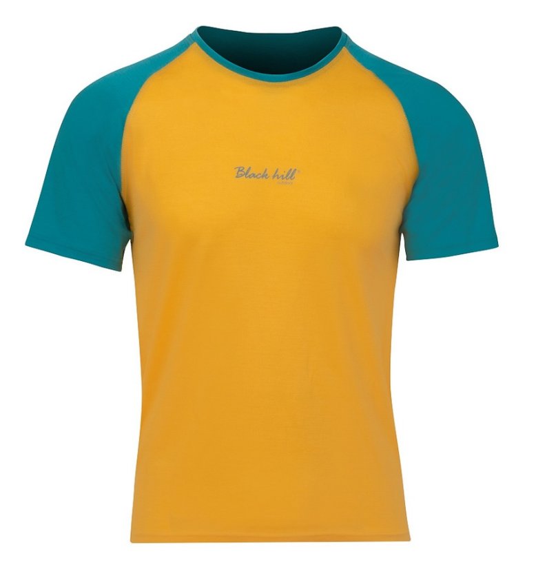 Black Hill |  KR UVprotection140 - Farba: Žltá / Smaragd, Veľkosť: M