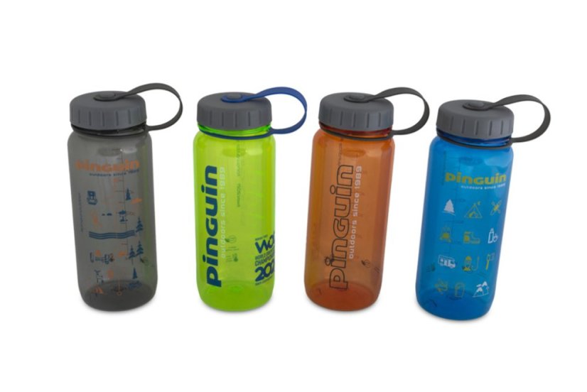 Pinguin | Tritan Bottle Slim 0,65L - Farba: Oranžová