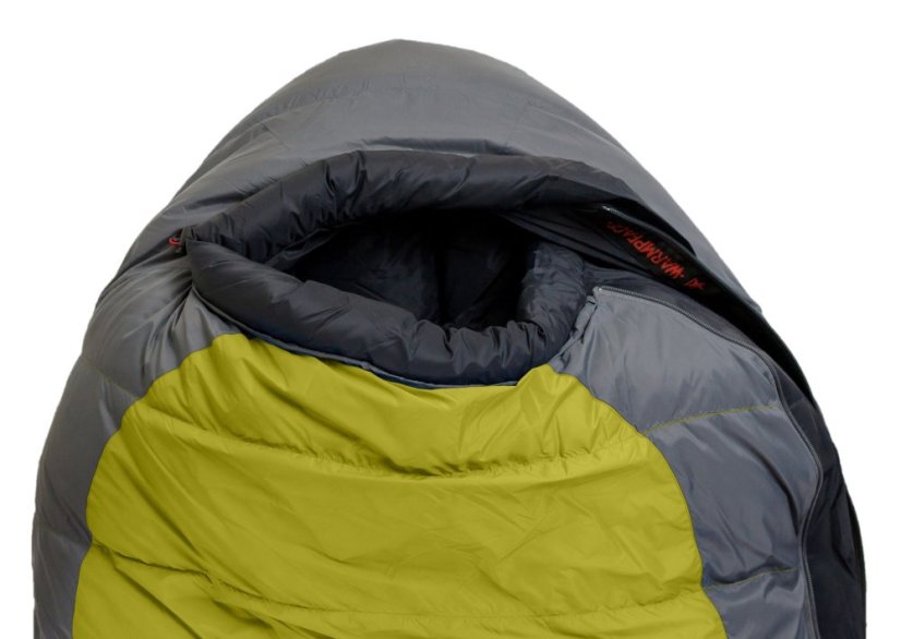 Warmpeace | Viking 1200 - Strana zipsu: Pravá, Farba spacáku: Hay, Výška postavy: 195 cm