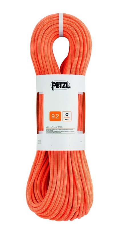 Petzl | Volta 9,2 - Farba: Sivá, Dĺžka: 60 m