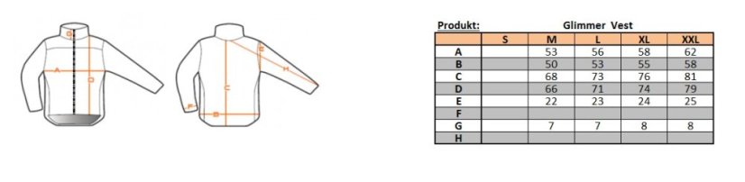 Pinguin | Glimmer Vest - Farba: Petrol Blue, Veľkosť: L