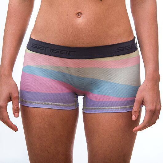 Sensor | Coolmax Impress Boxers W - Farba: Fialová / Feather, Veľkosť: M