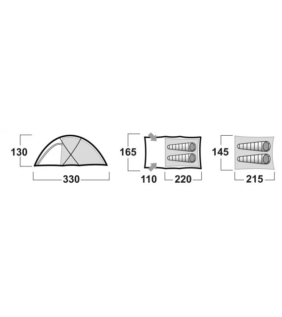 Husky | Felen 2-3 - Farba: Zelená