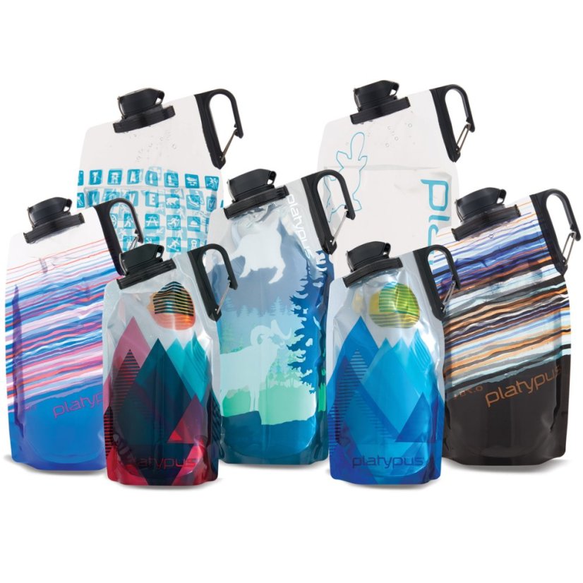 Platypus | DuoLock SoftBottle 1L - Farba: Blue Skyline