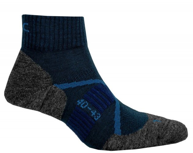 PAC | TR 1.2 Trekking Merino Short Cool - Farba: Navy, Veľkosť: 35-37