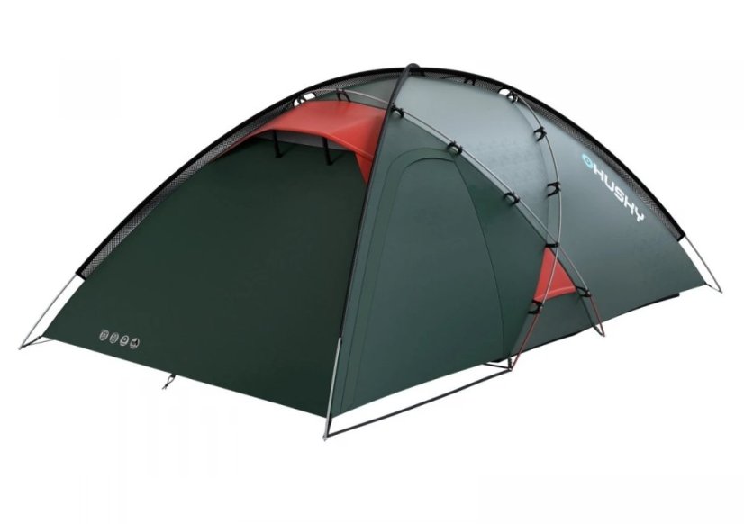 Husky | Felen 2-3 - Farba: Zelená