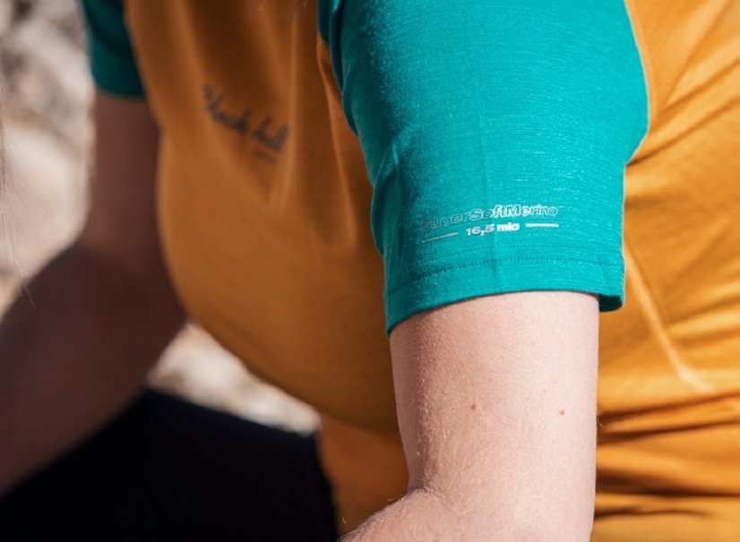 Black Hill |  KR UVprotection140 Lady - Farba: Žltá / Smaragd, Veľkosť: M