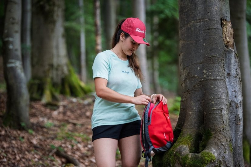 Black Hill | Dámske Merino Hodvábne Tričko KR S180 - Farba: Mint, Veľkosť: M