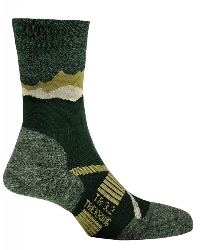 PAC | TR 3.2 Trekking Merino Light - Farba: Anthracite - Olive, Veľkosť: 44-47