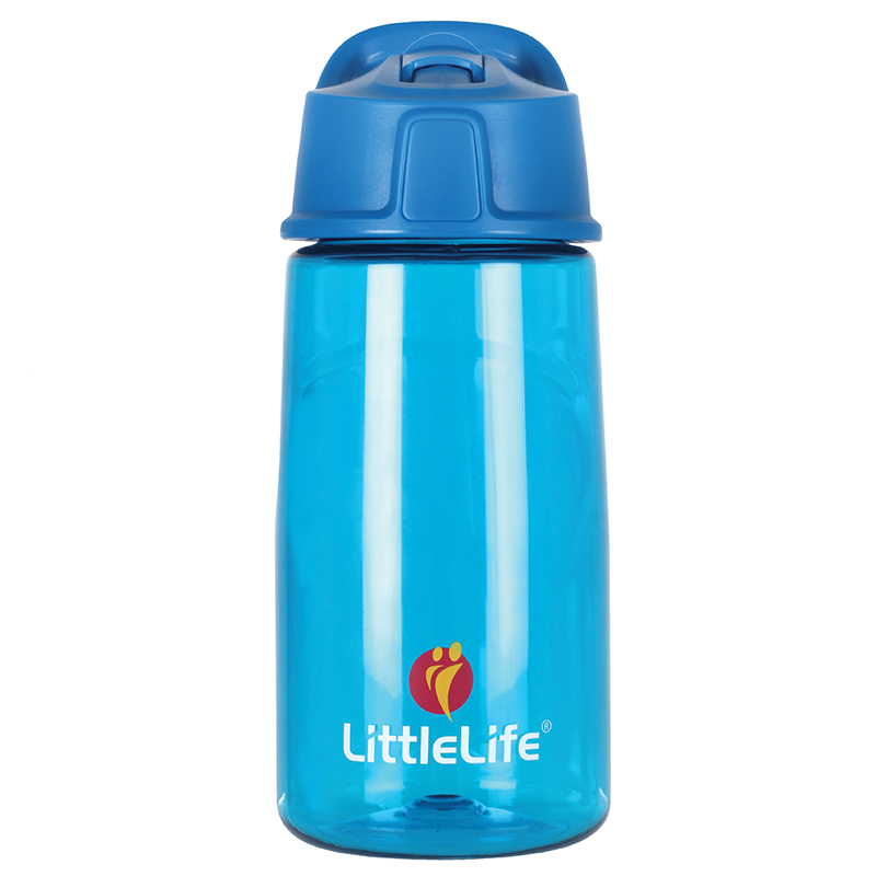 LittleLife | Flip-Top Bottle - Farba: Blue