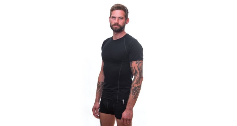 Sensor | Merino Active T-Shirt SS - Farba: Black, Veľkosť: M
