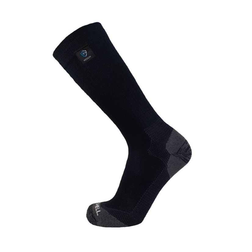 DexShell | Terrain Walking Sock 2.0 - Farba: Jet Black Grey, Veľkosť: M