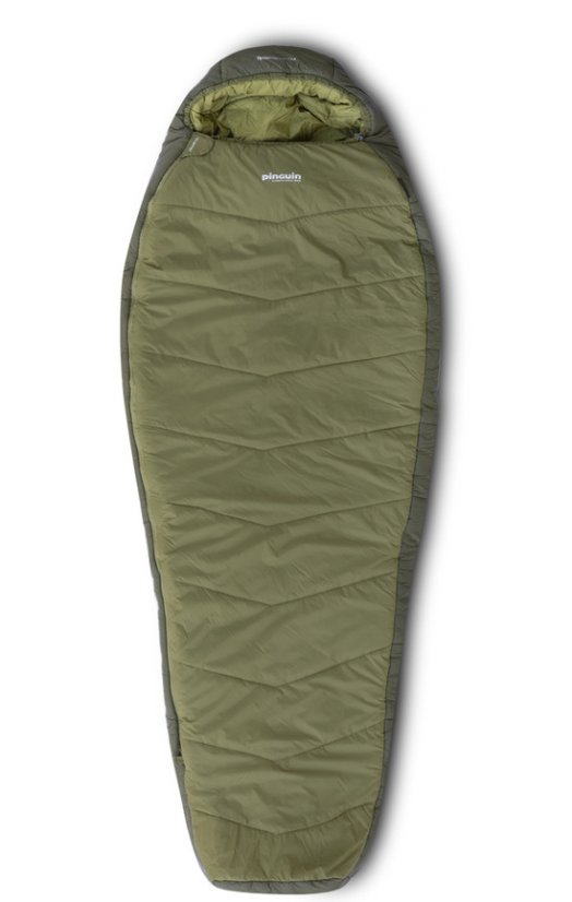 Pinguin | Tramp PFM - Strana zipsu: Pravá, Farba spacáku: Khaki, Výška postavy: 185 cm