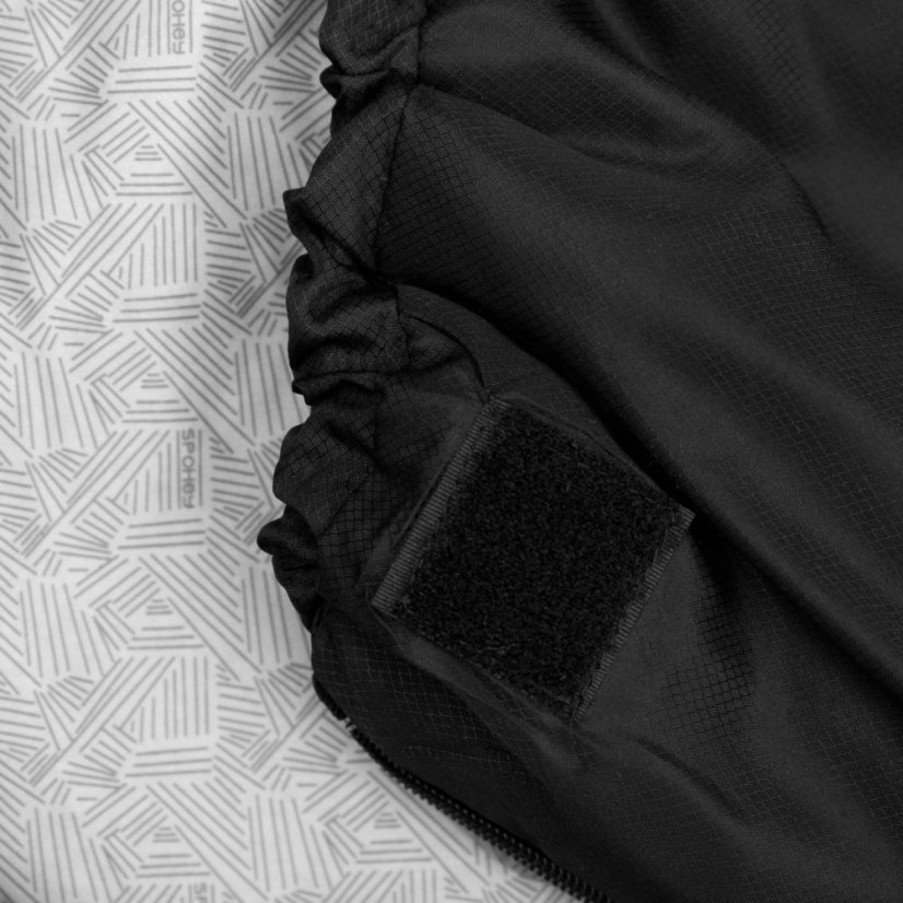 Spokey | Ultralight 600 - Strana zipsu: Pravá, Farba spacáku: Čierno - sivý