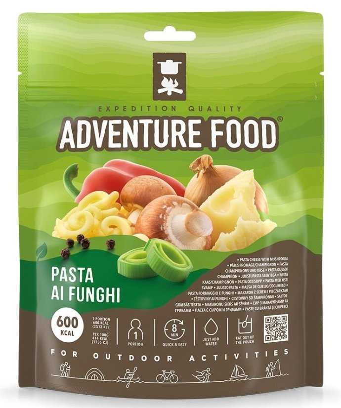 Adventure Food | Cestoviny s Hubami