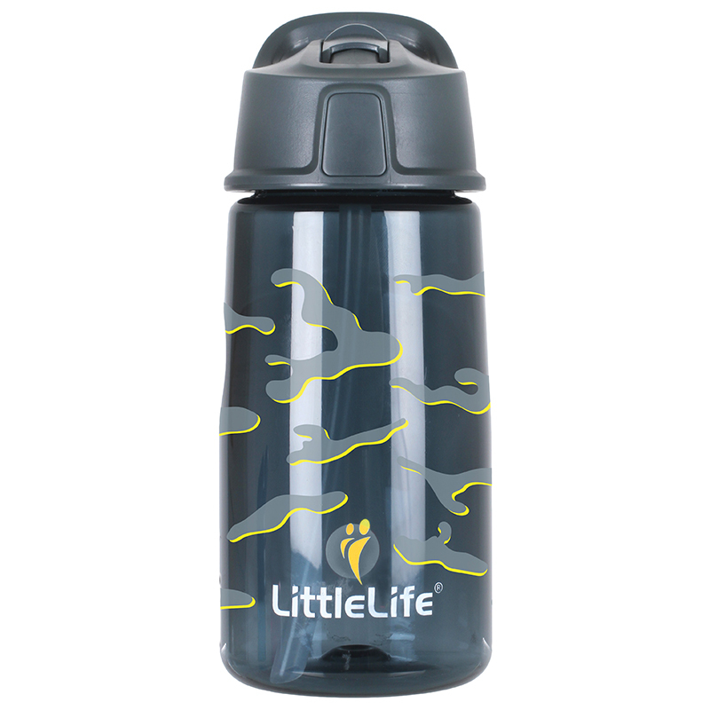 LittleLife | Flip-Top Bottle - Farba: Blue