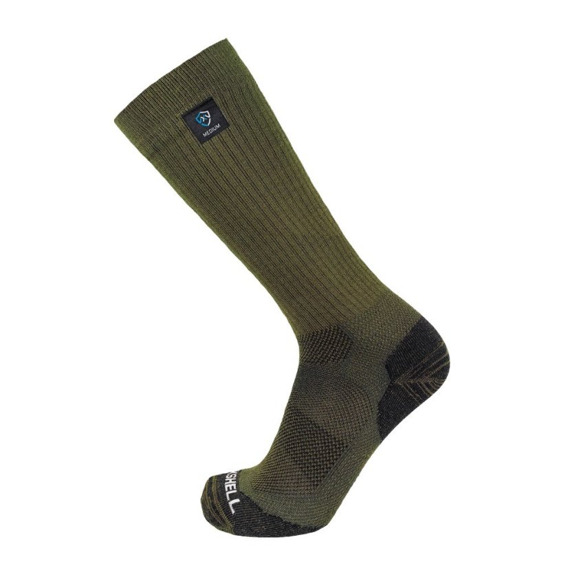DexShell | Terrain Walking Sock 2.0 - Farba: Jet Black Grey, Veľkosť: M