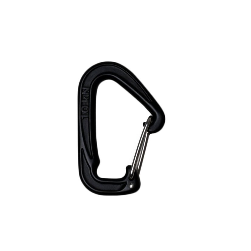 TTTM | Carabiner - Farba: Black 10 kN
