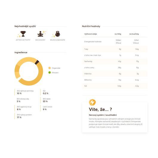 Chimpanzee | Protein Bar - Balenie: Berries