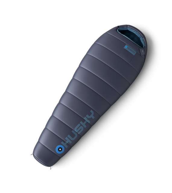 Husky | Mini - Strana zipsu: Ľavá, Farba spacáku: Modrá, Výška postavy: 185 cm