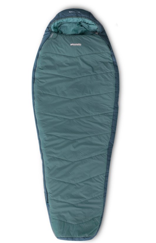 Pinguin | Tramp PFM - Strana zipsu: Pravá, Farba spacáku: Khaki, Výška postavy: 185 cm