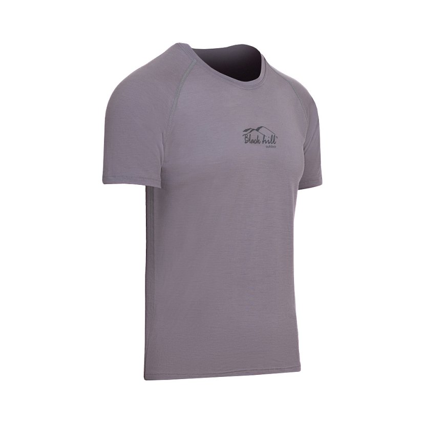 Black Hill | Merino Men T-Shirt KR S160 - Farba: Modrá, Veľkosť: M