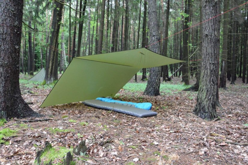 Warmpeace | Shelter Tarp - Farba: Olive Green