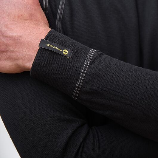 Sensor | Double Face T-shirt LS - Farba: Šedá, Veľkosť: M