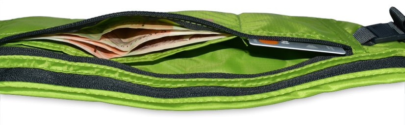 Pinguin |  Waist Security Pocket L - Farba: Zelená