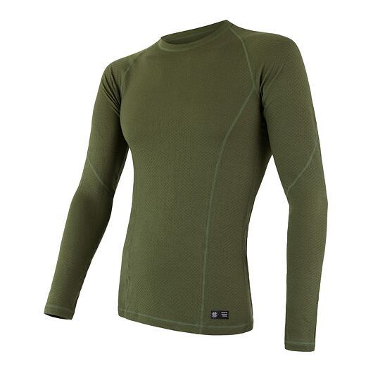 Sensor | Merino DF T-shirt LS - Farba: Čierna, Veľkosť: M