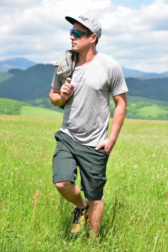 Black Hill | Merino Men T-Shirt KR S160 - Farba: Modrá, Veľkosť: M