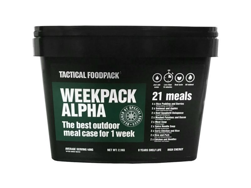 Tactical Foodpack | Weekpack Alpha