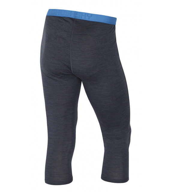 Husky | Merino 100 M  3/4 Nohavice - Farba: čierna, Veľkosť: XXL