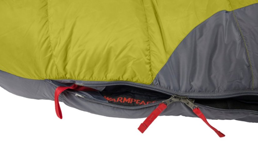 Warmpeace | Viking 1200 - Strana zipsu: Pravá, Farba spacáku: Hay, Výška postavy: 195 cm