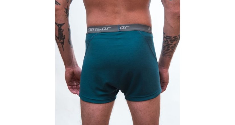 Sensor | Double Face Boxers Short - Farba: Čierna, Veľkosť: M