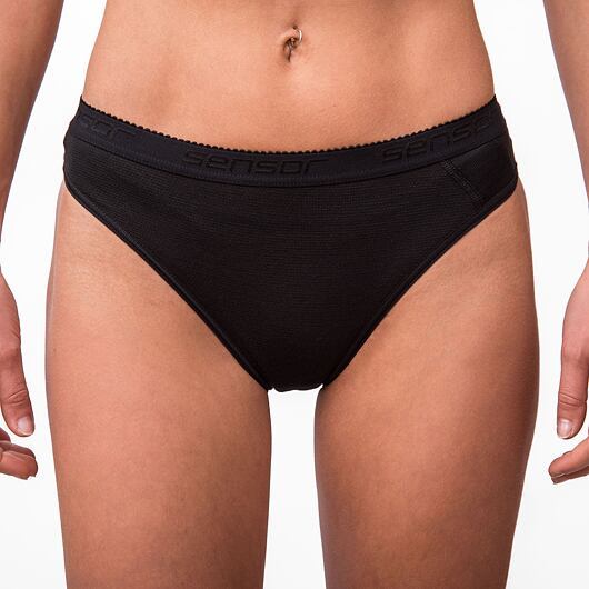 Sensor | Double Face Briefs W - Farba: Čierna, Veľkosť: M