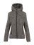 Black Hill | Merino Women Hoodie Woolie - Farba: Hnedá- melír, Veľkosť: M