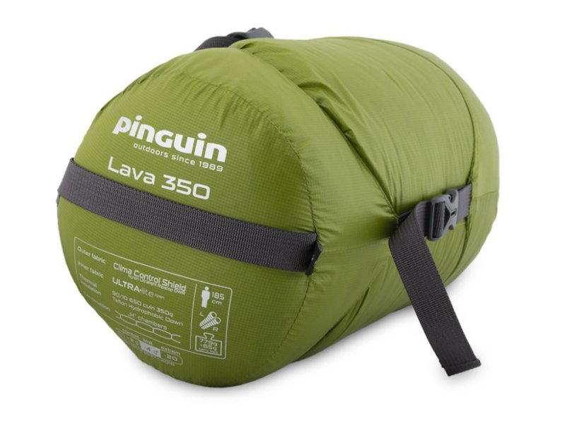 Pinguin | Lava 350 - Strana zipsu: Pravá, Farba spacáku: Blue, Výška postavy: 175 cm