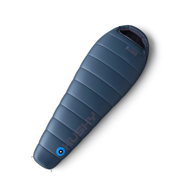 Husky | Husky - Strana zipsu: Ľavá / Pravá, Farba spacáku: Modrá, Výška postavy: 205 cm