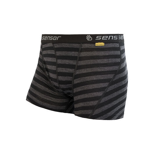 Sensor | Merino Active Boxers - Farba: Čierna, Veľkosť: M