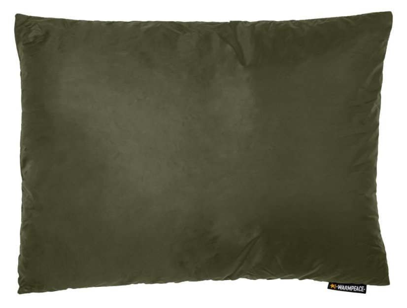 Warmpeace | Down Pillow - Farba: Olive